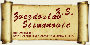 Zvezdoslav Šišmanović vizit kartica
